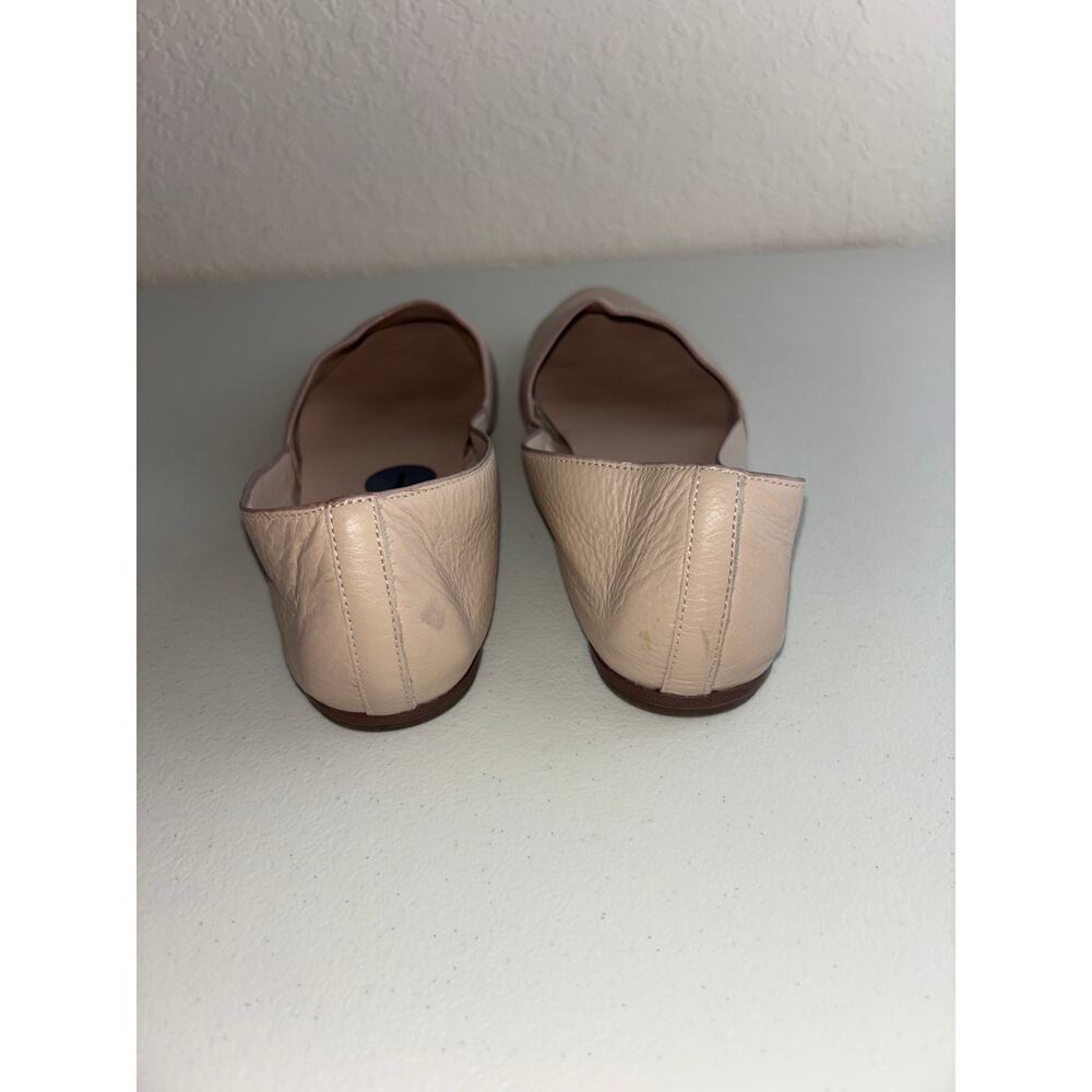 Aldo Soft Leather Nude Ballet Flats Size 7 - Picture 3 of 6